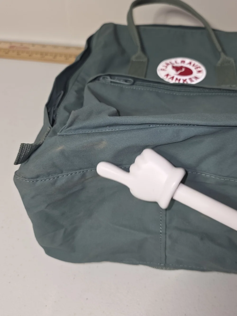 Fjallraven Kanken Fjällräven Kånken Classic Backpack Frost Green W/ Seat Pad